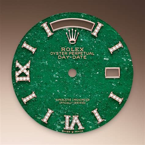 rolex green aventurine dial|rolex dial 18kt gold.